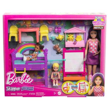 Imagem de Boneca - Barbie - Conjunto de Brinquedo de Creche - HND18 - MATTEL