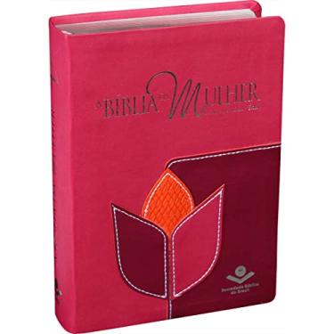 Imagem de A Bíblia da Mulher - Capa couro sintético Vinho: Almeida Revista e Corrigida (ARC)