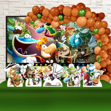 Imagem de Kit Decoração Festa de Aniversário Infantil Rayman