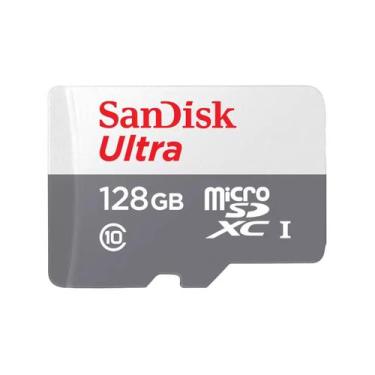 Imagem de Cartão De Memória 128Gb Micro Sd Ultra 100Mbs Classe 10 Sandisk