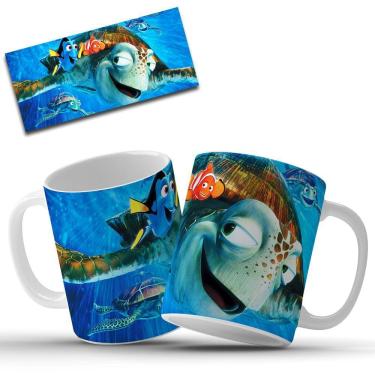 Imagem de Caneca Personalizada Procurando Nemo em Cerâmica 325ml