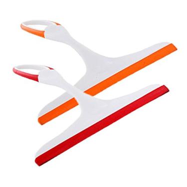 Imagem de Conjunto de 2 rodinhas de vidro para box de janela de 24,13 x 22,86 cm com design fino da marca Black Duck de cores sortidas, Green, Yellow, Orange, Red