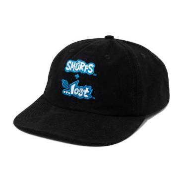 Imagem de Boné Lost Dad Cap Smurfs + Lost Black