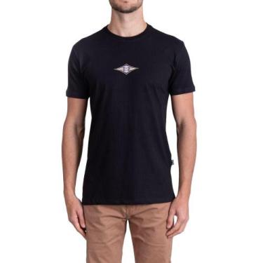 Imagem de Camiseta Billabong Logo Diamond Wave Masculina Preto