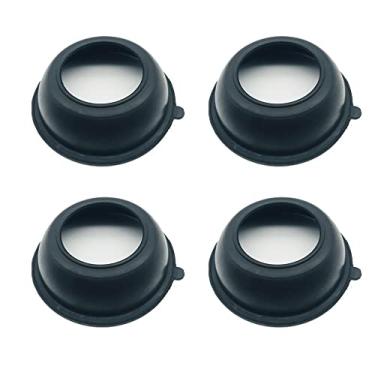 Imagem de Diafragma a vácuo de carburador de motocicleta adequado para VLX 400 600 Steed 400 600 CBX250 (4 peças)