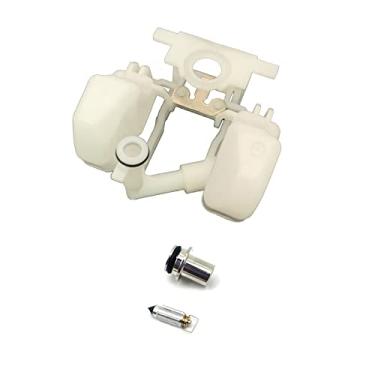Imagem de Flutuador de carburador para Bandit250~400CC (GSF250~400) GJ77A/GK75A/7AA Impulse GK79A DR250/350 GSX400S KATANA 400 Base de válvula de agulha flutuante de plástico (1)