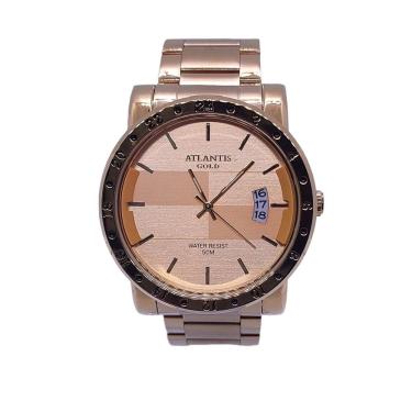 Imagem de Relógio Atlantis Gold Masculino Social Resistente Água