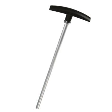 Imagem de Haste de extensão de válvula de resíduos de esgoto RV 30,5 cm, compatível com Valterra 、 Válvula de resíduos Camco, cabo de tração de tanque preto RV conjunto de substituição de manípulo de válvula de