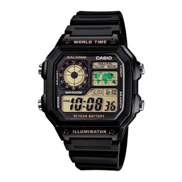Imagem de Relógio Casio Masculino Standard AE-1200WH-1BVDF.