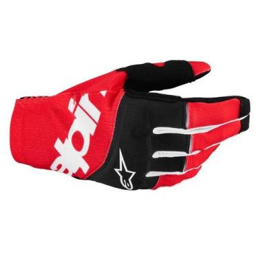 Imagem de Luva Alpinestars Techstar Vermelho Preto Cross Motocross, Vermelho, 2X