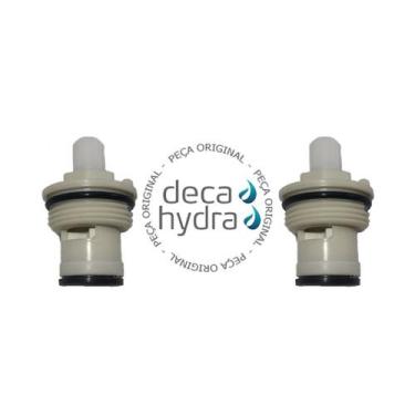 Imagem de Kit 02 Reparo Registro P/ Torneira Elétrica Slim 4t Hydra, Branco