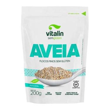 Imagem de Aveia em Flocos Finos Sem Glúten - 200g - Vitalin