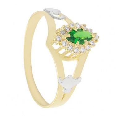 Imagem de Anel  de  ouro  18 k  formatura . - Elegancy Joias, 11