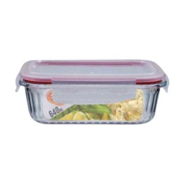 Imagem de Pote Hermetico Vidro Borosilicato Canelado 640ml Marmita - ECOS
