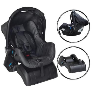 Imagem de Bebê Conforto com Base Cadeirinha Infantil Preto Galzerano, Cadeira Gr
