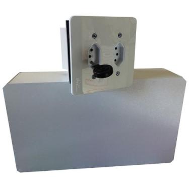 Imagem de Cofre Tomada Pequeno Para Embutir Com Gaveta Interna 20x35cm - Cofres 