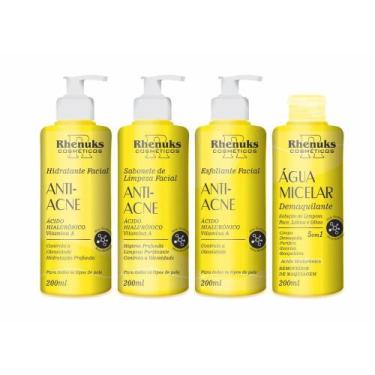 Imagem de 2x Kit Anti Acne Rhenuks 4 Unid