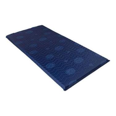 Imagem de Colchonete Visita Solteiro 78x188x8 LUCKSPUMA Azul