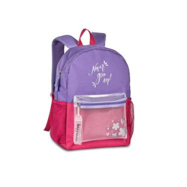 Imagem de Mochila bolsa feminina casual moderna trabalho lançamento - Clio, Roxo