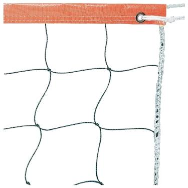Imagem de Champion Sports Redes para vôlei de vinil, 31 x 9 m, laranja neon