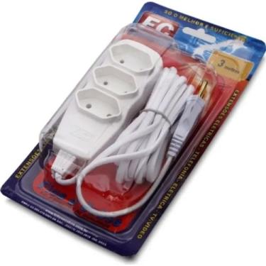 Imagem de Extensao Eletrica  1,5 Metros Tripolar Pp 2x1,5mm - FC
