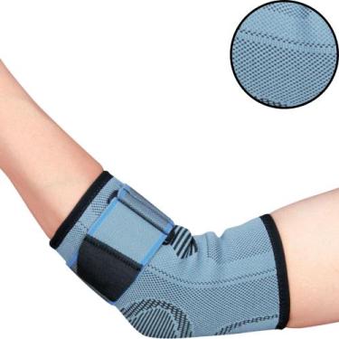 Imagem de Cotoveleira Compressão Esportiva  Ajustável Relieve G-gg Vollo - VOLLO