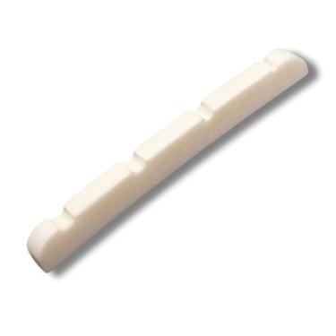 Imagem de Nut Baixo 4 Cordas 42.2mm X 3.2mm x 4mm Estreito Curvo Osso - Ronsani