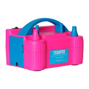 Imagem de Bomba Elétrica Inflador Encher Balões Máquina Festa Bexigas - Tssaper,