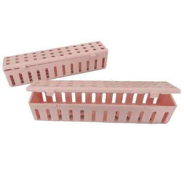 Imagem de Estojo para Esterilização Instrumentais em Autoclave Pequeno Rosa Clar