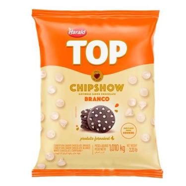 Imagem de Chocolate em Gotas forneável Chipshow Branco -Top - 1,010kg - 01 uni -