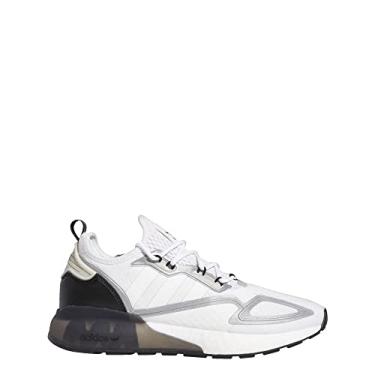 Imagem de adidas T nis masculino ZX 2K Boost, Branco/Preto, 10