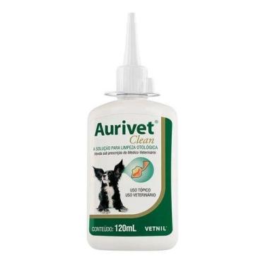 Imagem de Aurivet Clean 120ml Solução Limpeza Otológica - Vetnil