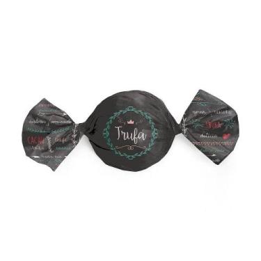 Imagem de Papel Trufa 14,5x15,5cm - Lousinha - 100 unidades - Cromus - Cromus Em