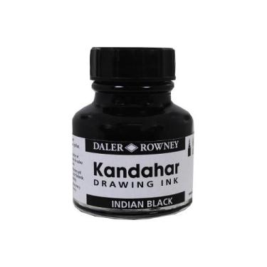 Imagem de Tinta Kadahar Drawing Ink 28ml DALER ROWNEY, Indian Black