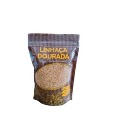 Imagem de Linhaça Dourada em Grãos 200g Viva Natureza