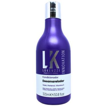 Imagem de Condicionador Desamarelador Lokenzzi 320ml Efeito Platinado