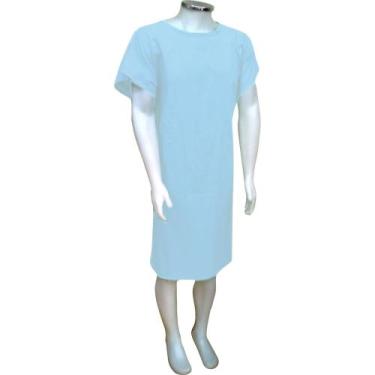 Imagem de Camisola Cirúrgica Hospitalar com Manga p/ Pacientes Unissex Artipé - 