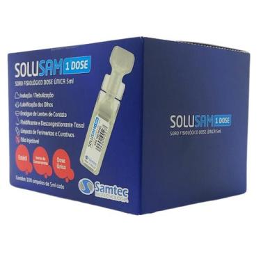 Imagem de Caixa C/ 100 Uni Soro Fisiológicon DU Solusam - SAMTEC