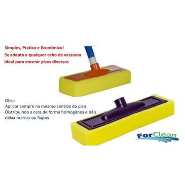 Imagem de Rodo Passa Cera de Espuma Para Pisos, Ardósia, Cerâmicas, Porcelanatos