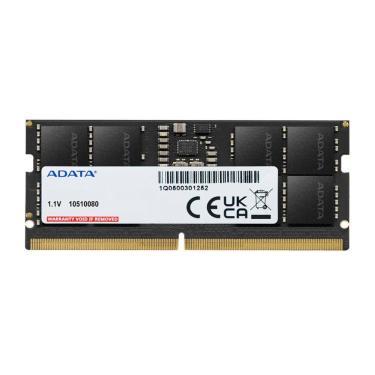 Imagem de Memória SODIMM 16GB DDR5 5600MHz Adata - Para Notebook - 1.1V - AD5S560016G-S