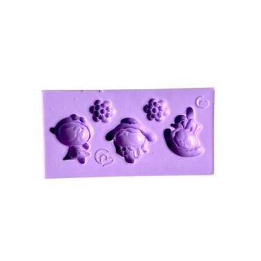 Imagem de F1763 molde de silicone menininhas confeitaria biscuit - confeitaria d
