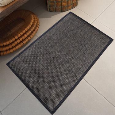 Imagem de Tapete Pratik Preto 100cmx140cm Sala E Cozinha - Jolitex