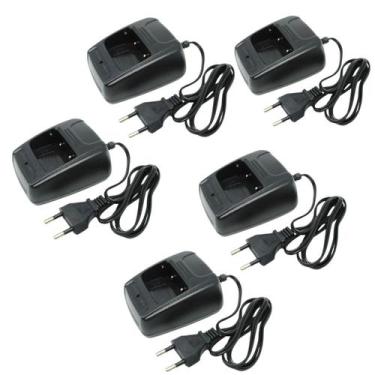 Imagem de Kit 5 Carregadores Baofeng Original Para os Modelos 777s 888s