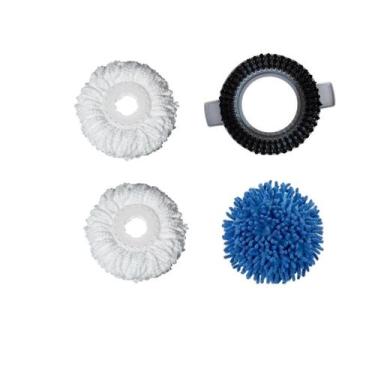 Imagem de Kit 4 refil Para Mop Pro Perfect  Limpeza Pesada