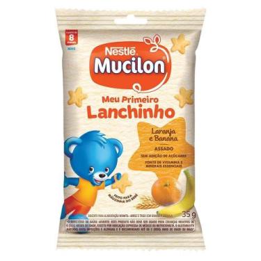 Imagem de Biscoito Meu Primeiro Lanchinho Mucilon Laranja e Banana 35g - Nestle