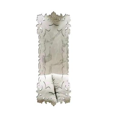 Imagem de Espelho Corpo Inteiro Decorativo Veneza 48x130 - CREATUS, prateado