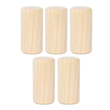 Imagem de Mão Maracas Crianças Percussão de Madeira, 5 Pces Chocalhos Música Shakers Instrumentos Musicais de Percussão