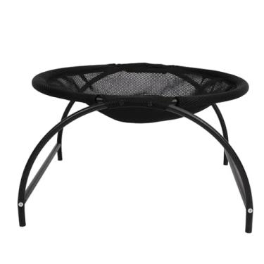 Imagem de Rede para Gatos, Cama Suspensa para Balanço de Gatos Cama de Gato Elevada Cama de Cachorro Cama de Rede para Animais de Estimação Suprimentos para Gatos Dormindo Com Armações de