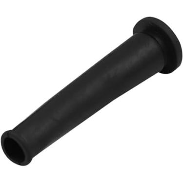 Imagem de Cabo de alívio de tensão preto protetor de bota cabo de borracha flexível - protetor de alívio de tensão para furadeira elétrica, cabo protetor de inicialização, manga de cabo, gerenciamento de cabos