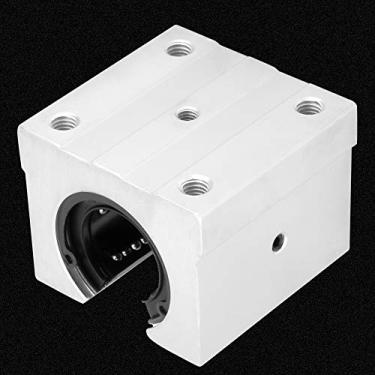 Imagem de Bloco de Corrediça de Rolamento de Movimento Linear Aberto de Alumínio de 30mm Dureza Alta Capacidade Forte Beleza Resistência à Corrosão Dispositivo de Transmissão SBR30UU